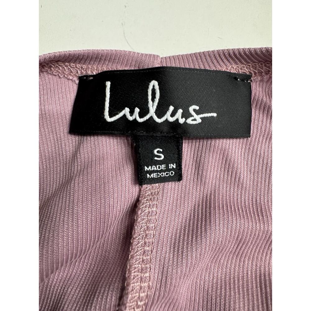 Lulus Chasing Sunshine Mauve Pink Swing Summer Dress Size S Small - Picture 3 of 5